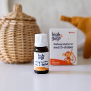 High & Gogo D-dråber med mælkesyrebakterier