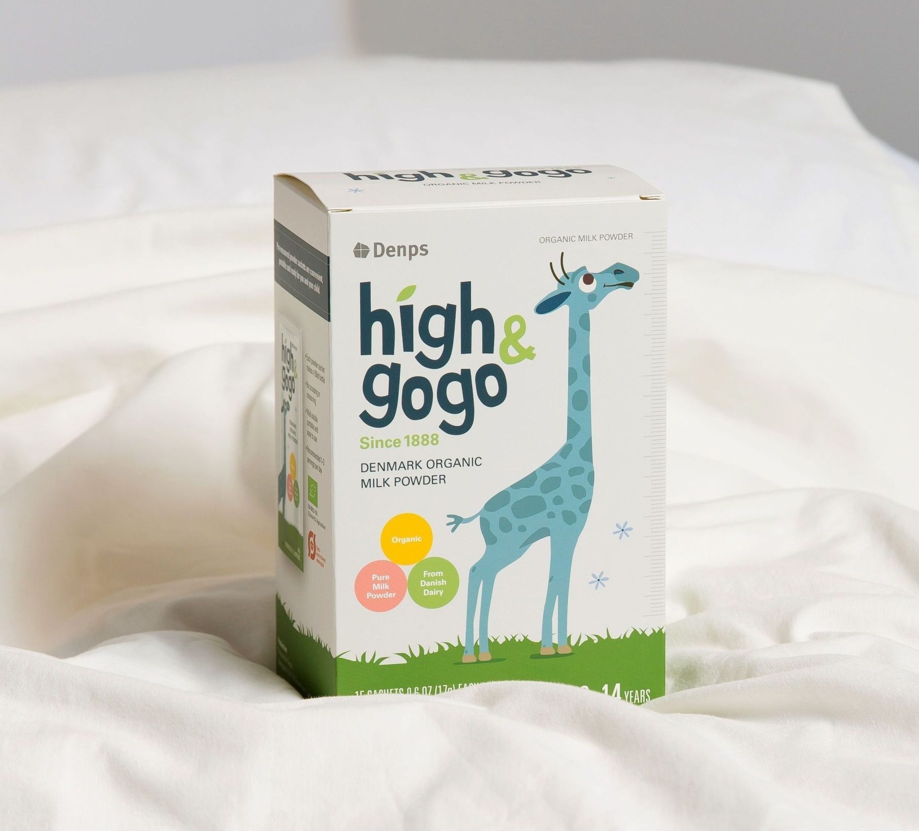 high & Gogo økologisk mælkepulver