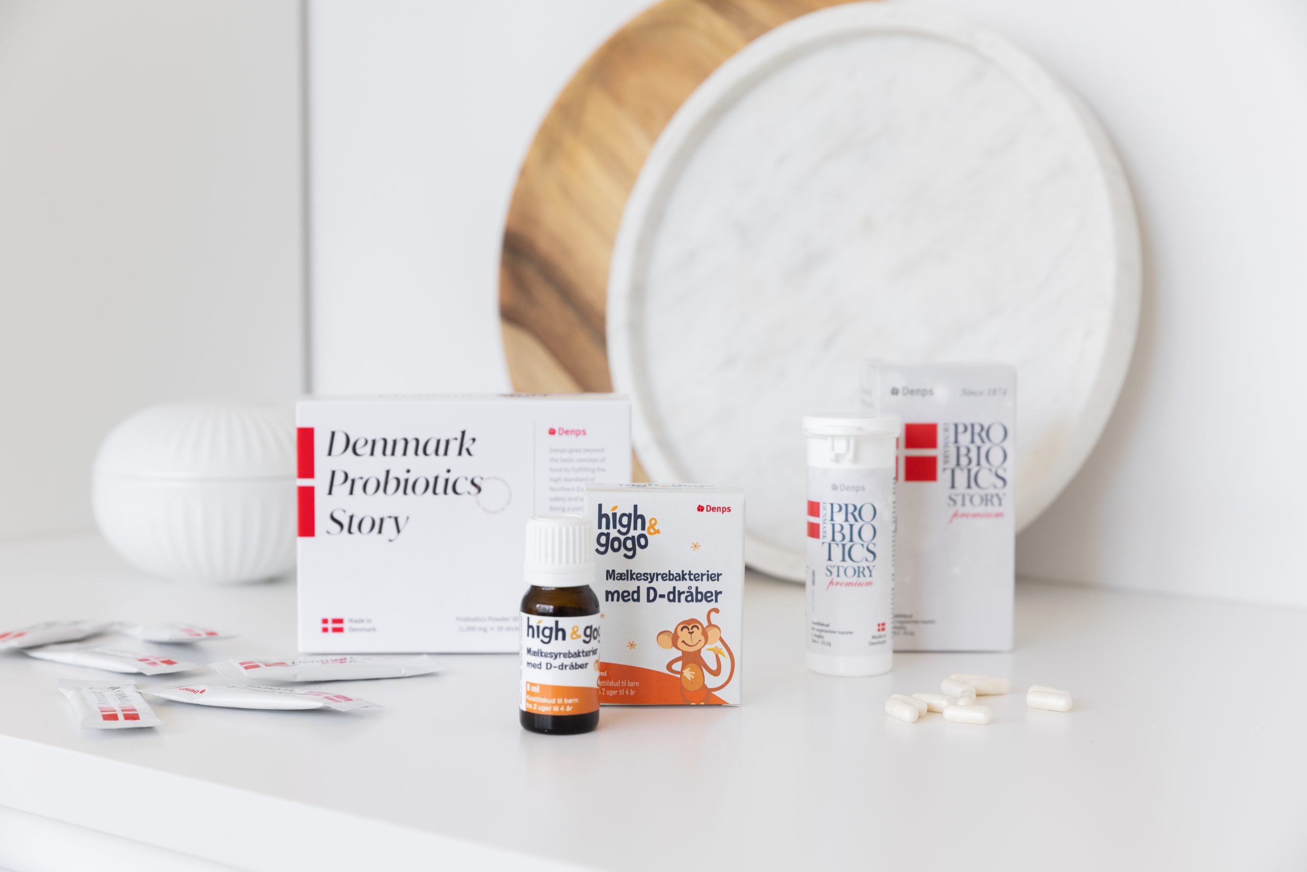 Denps mælkesyrebakterier d-dråber kosttilskud